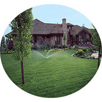 St. Peter grass sprinkler systems